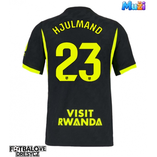 Atletico Madrid Morten Hjulmand #23 Venkovní Dres 2026-27 Krátký Rukáv Atletico Madrid Morten Hjulmand #23 Venkovní Dres 2026-27 Krátký Rukáv